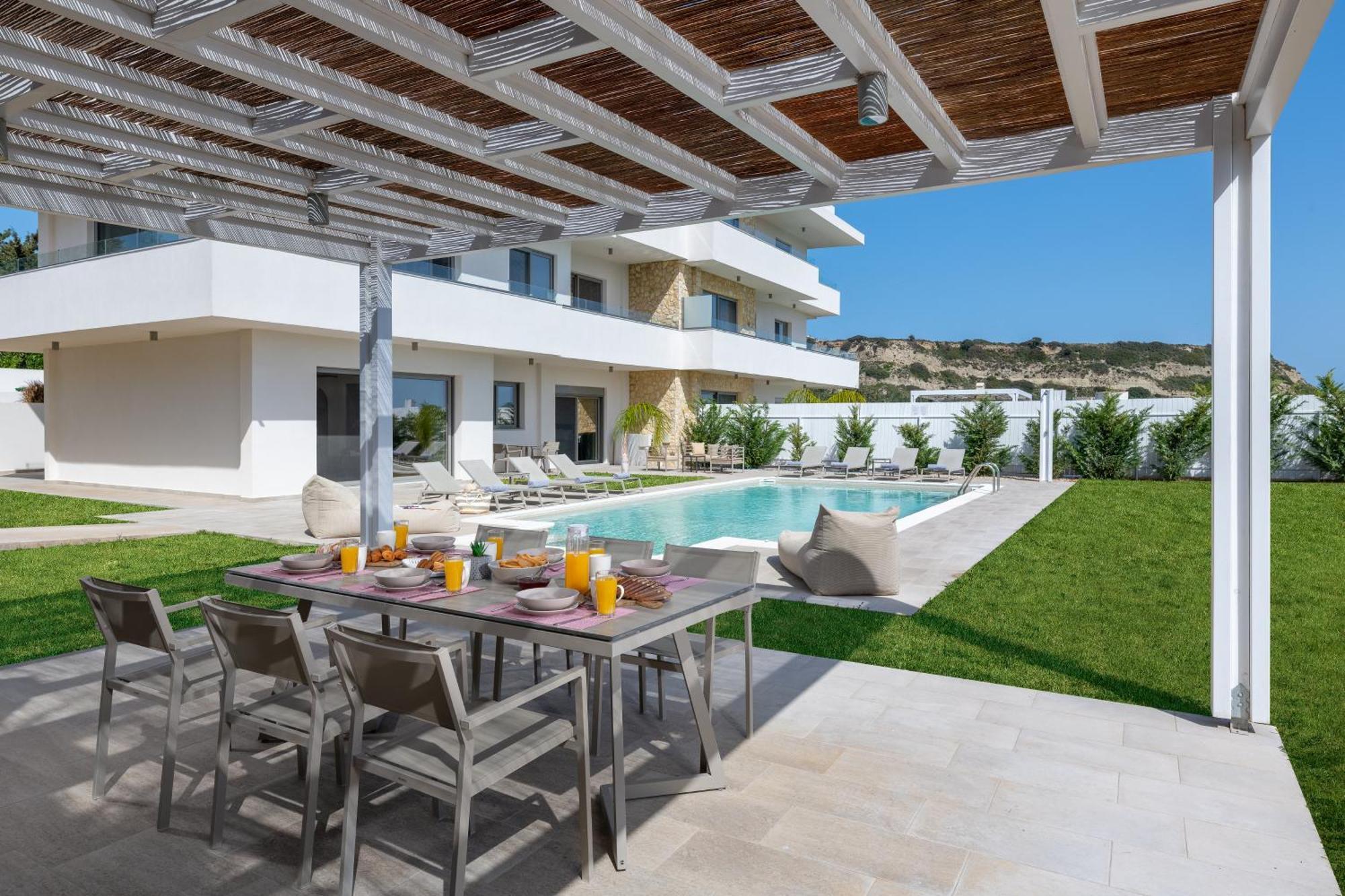 Pantheon Luxury Villas Rhodes Island Afandu Zewnętrze zdjęcie