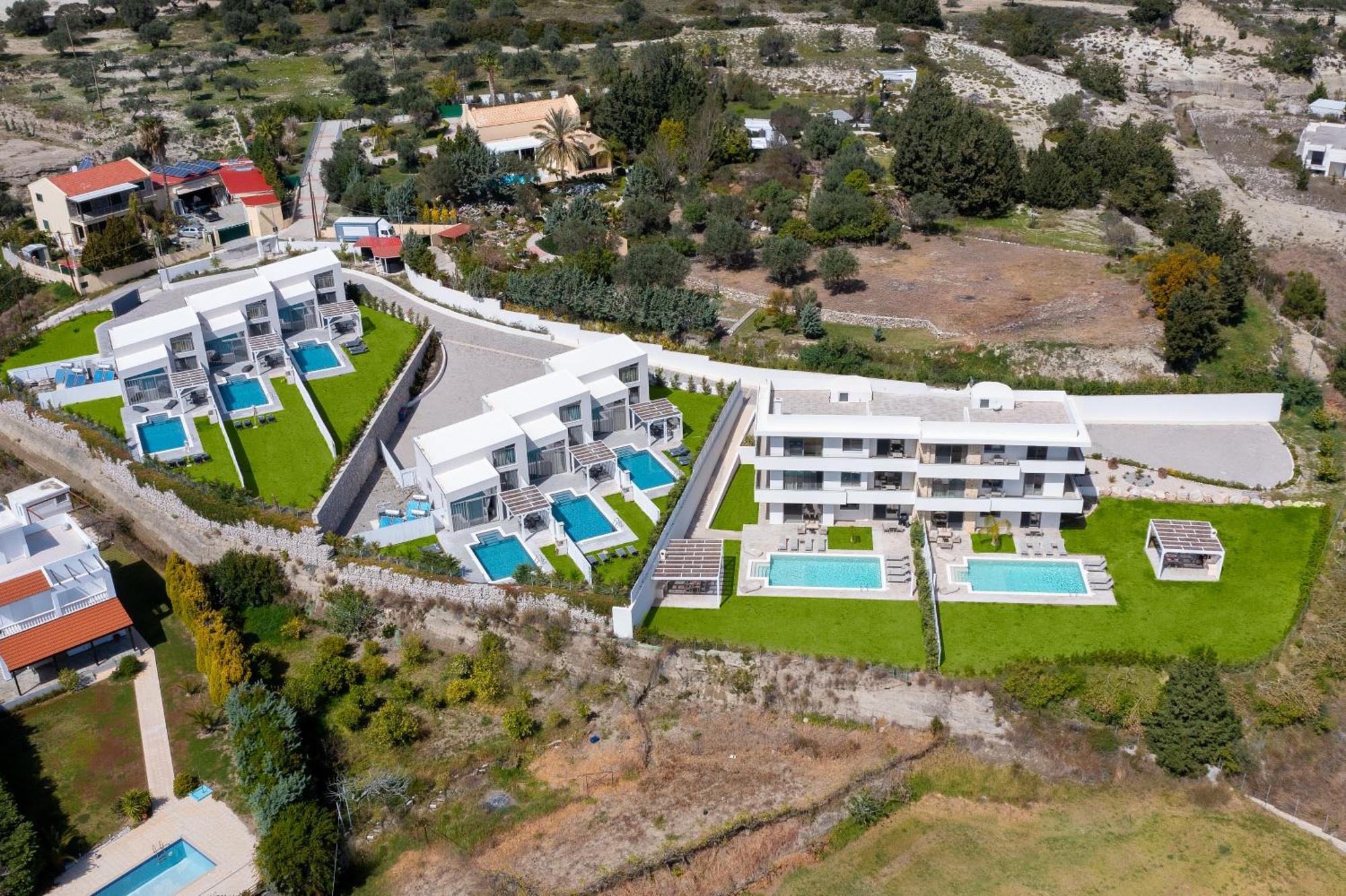 Pantheon Luxury Villas Rhodes Island Afandu Zewnętrze zdjęcie