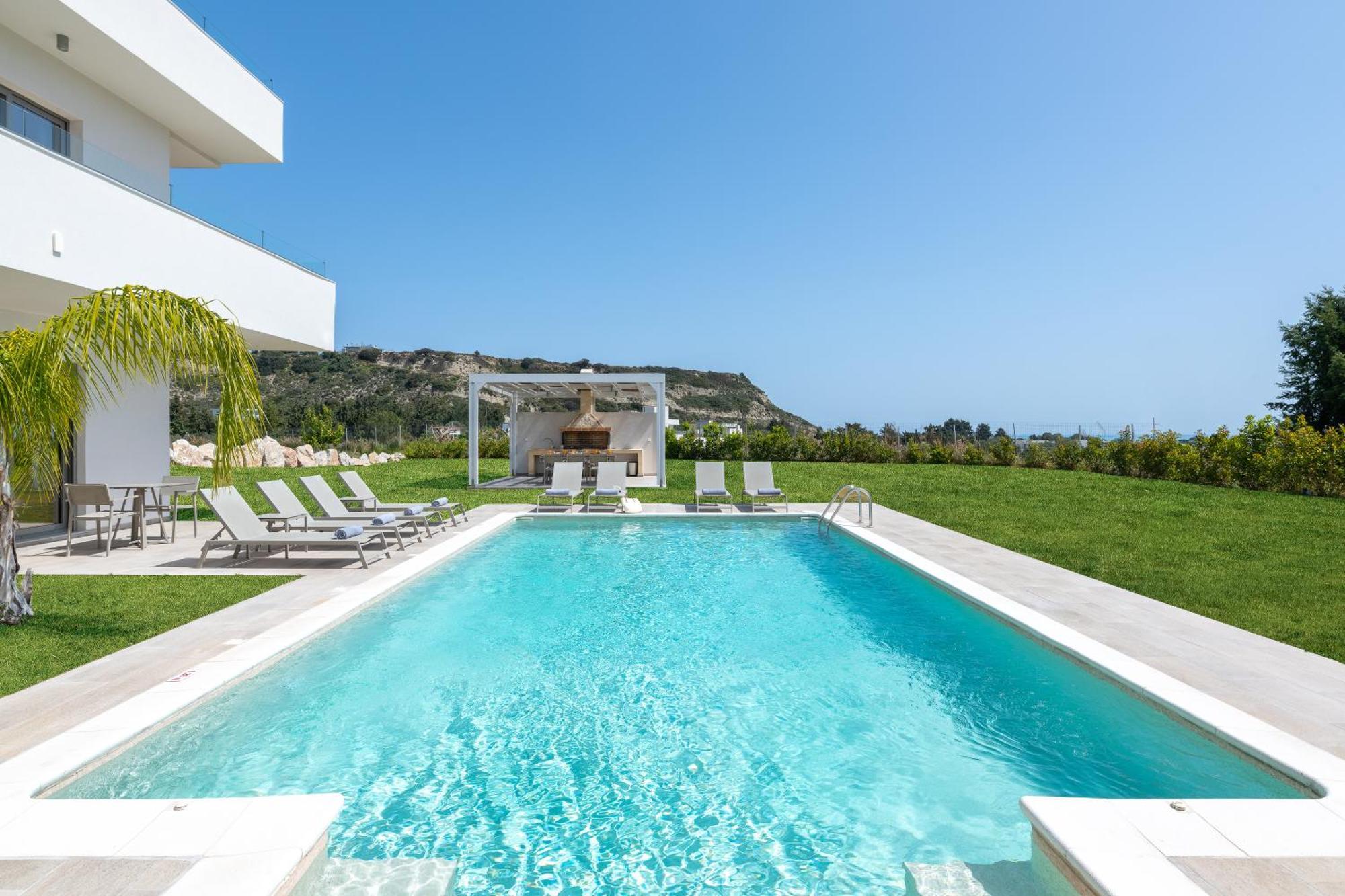 Pantheon Luxury Villas Rhodes Island Afandu Zewnętrze zdjęcie