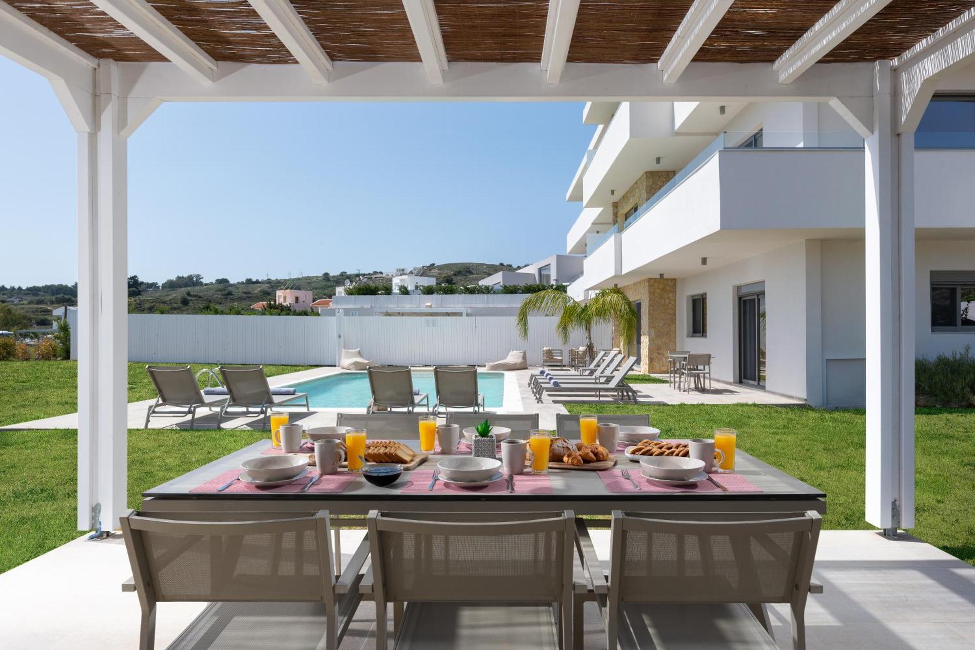 Pantheon Luxury Villas Rhodes Island Afandu Zewnętrze zdjęcie