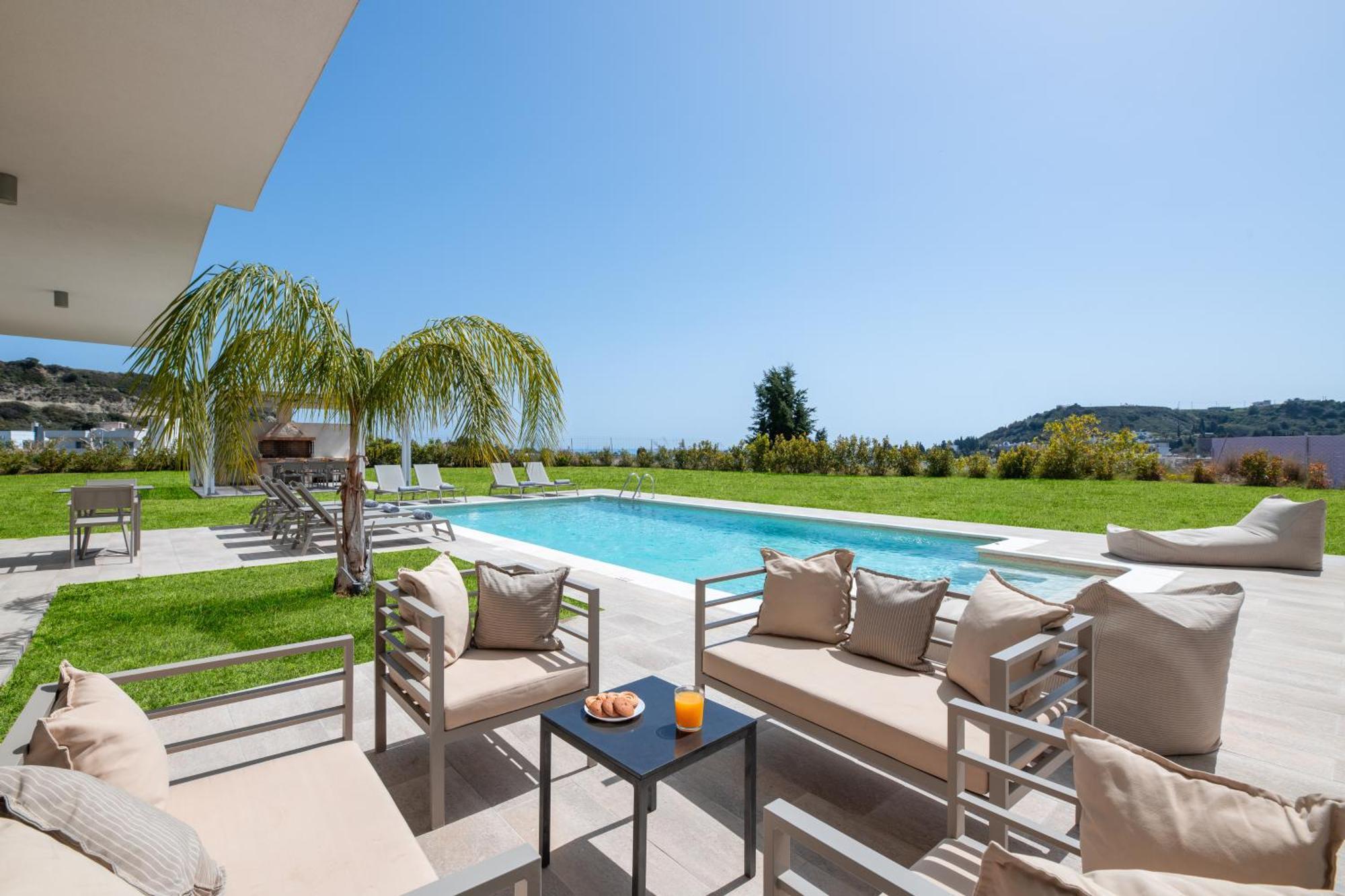 Pantheon Luxury Villas Rhodes Island Afandu Zewnętrze zdjęcie